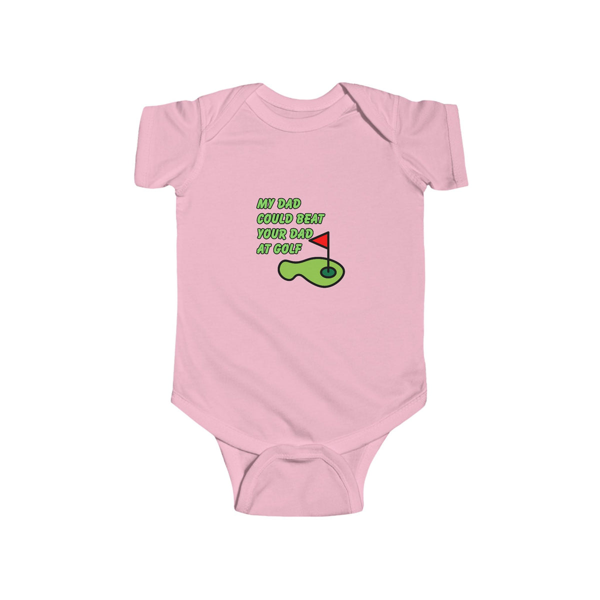 My Dad Could Beat Your Dad at Golf Baby Bodysuit | Funny Golfer Dad Gift | Golf Dad Baby Onesie | Newborn Golf Outfit | Baby Shower Gift
