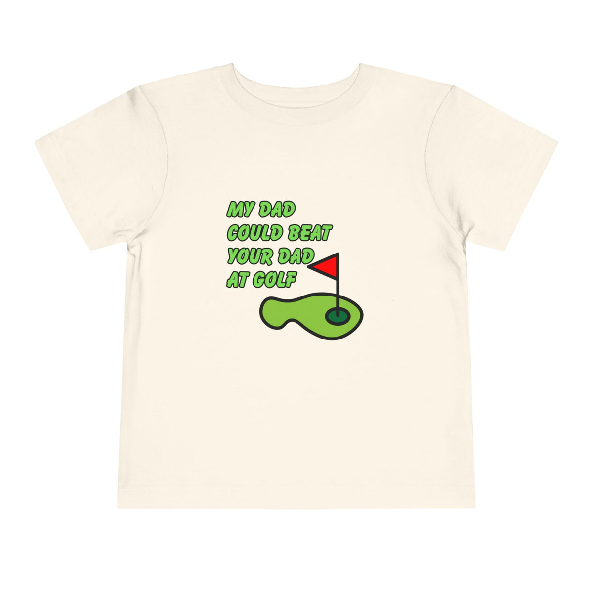 Funny Toddler Golf Shirt, My Dad Could Beat Your Dad at Golf, Baby Golf Tee, Kids Golf Shirt, Golf Dad Gift, Father Son Golf Shirt
